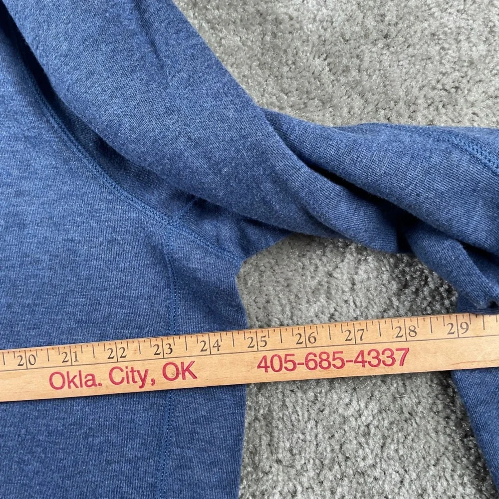 Tommy Bahama Pullover Men X Large( see measurements)Blue Split Neck Marlin Logo